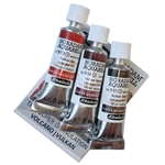 Schmincke Watercolor Supergranulating Colors- "Volcano" Set of Three 5ml Tubes
