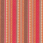 *NEW!* Southwest Stripe Paper- Orange on Cream 22x30" Sheet