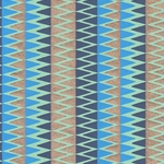 *NEW!* Southwest Stripe Paper- Zigzag Blues on Aqua Green Paper 22x30" Sheet