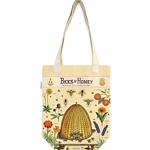 Cavallini Tote Bag- Bees & Honey