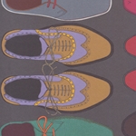 Men's Shoe Assortment- 19.5x27" Sheet