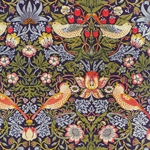 "The Strawberry Thief" by William Morris- 19.5x27" Sheet