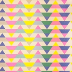 "Neon Geometric" by Oliver Bonas- 19.5x27" Sheet