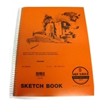 Bee Paper Quick Rough Sketch Book - 11"x14", 100 sheets, side spiral bound