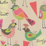 Tweet tweet! by Caroline Gardner- 19.5x27" Sheet