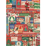 Cavallini Decorative Paper - Vintage Christmas Advertisements 20"x28" Sheet
