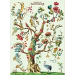 Cavallini Decorative Paper Sheet - Fleurs de Chinoiserie