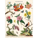 Cavallini Decorative Paper Sheet - Floreale