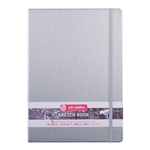 Talens Art Creation Sketch Books - Shiny Silver, 8.27"X11.69"