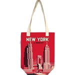 Cavallini Tote Bag- New York City Wonder City