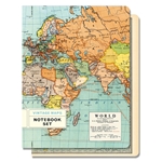 Cavallini Vintage Maps Notebook Set