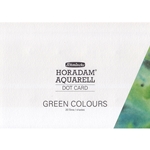 Schmincke Horadam Aquarell Dot Card- Green Colors