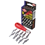 Essdee Lino Cutter & Handle Set (Cutter Styles 1-10)