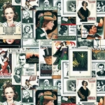 **NEW PATTERN!** Bomo Art Budapest Papers- Movie Stars 27.5 x 39 inch Sheet