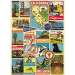 Cavallini Decorative Paper Sheet - California Collage