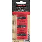 General Pencil Little Red All-Art Sharpener 3-Pack