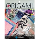 Collage Origami- "Mixed Media Collage" 24 sheets- 5 7/8″ (Double Sided)