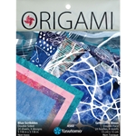 Collage Origami- "Blue Scribbles" 24 sheets- 5 7/8″ (Double Sided)