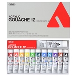 Holbein Acryla Gouache 12-Color 20ml Master Set