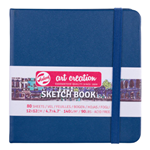 Talens Art Creation Sketch Books - Navy Blue, 4.72"X4.72"