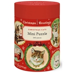 *NEW!* Cavallini Mini Puzzle- Christmas Cats