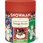 Cavallini Puzzles- Christmas Snowman (500 Pieces)