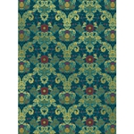 "Highland Thistle" Foil Highlighted Paper- 19.5x27.5" Sheet