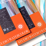 Fabriano Studio Watercolor Hot Press 90lb Pads