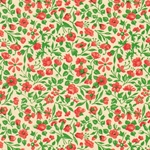 *NEW!* Carta Varese Florentine Paper- Mini Blossom in Orange 19x27 Inch Sheet