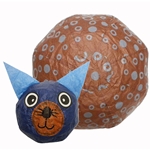 Japanese Paper Balloon- Cat and Ball Set (Random Color Choice)