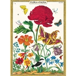 **NEW!** Cavallini Decorative Paper - Flora & Fauna 20"x28" Sheet