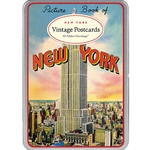 Cavallini Vintage Glitter Greeting Postcards- Vintage New York City