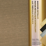 Origami Paper- Shimmer Metallic Gold, Silver, Copper, Black, 8 sheets 5.87" Square