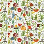 **NEW!** Floral Manuscript 19 5/8" X 27 1/2" Sheet