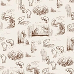 **NEW!** Edward Bear (aka Winnie-the-Pooh) 19 5/8" X 27 1/2" Sheet