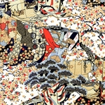 "NEW!" Chiyogami- Fabric in the Trees 18" x 24" Sheet