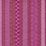 "NEW!" Chiyogami- Striped Patterns in Magentas 18" x 24" Sheet