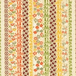 "NEW!" Chiyogami- Striped Patterns in Yellow & Orange 18" x 24" Sheet