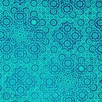 ***NEW!*** Mandala in Bright Turquoise on Blue  lokta 20x30" Sheet