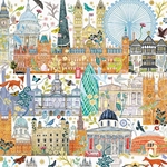 "London Landmarks" poster paper- 19.5x27" Sheet