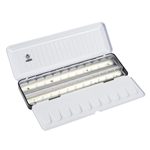 Schmincke Empty Watercolor Tin - Black Metal for 24 x 1/2 pans