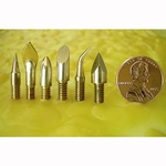 Enkaustikos Brass Hot Tip Set of all Six