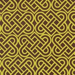 ***NEW!*** Celtic Knot No. 1 Printed Lokta Paper- 19.5" x 29.5" Sheet