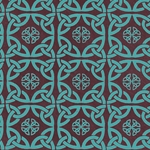 ***NEW!*** Celtic Knot No. 2 Printed Lokta Paper- 19.5" x 29.5" Sheet