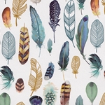 Carta Varese Fantasy Paper- Feathers 19x27" Sheet