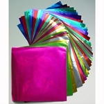 Color Foil Origami- 18 Sheets, 9-3/4 Inch Square