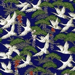 Cranes Flying Over Forest - 18"x24" Sheet