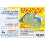 PhotoPOSTOS - Self Adhesive, Acid-Free Blank Postcards