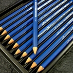 General Pencils - Set of 12 Semi-Hex Graphite Drawing Pencils