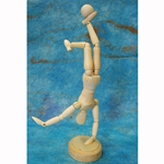 Magnetic Wood Manikin (7-3/4 Inches Tall)